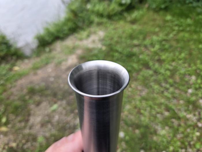 Premium Edelstahl Rutenhalter oder Kescherhalter mit Erdspieß V2A